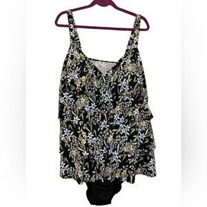 Swim Solutions one piece swimsuit 24W